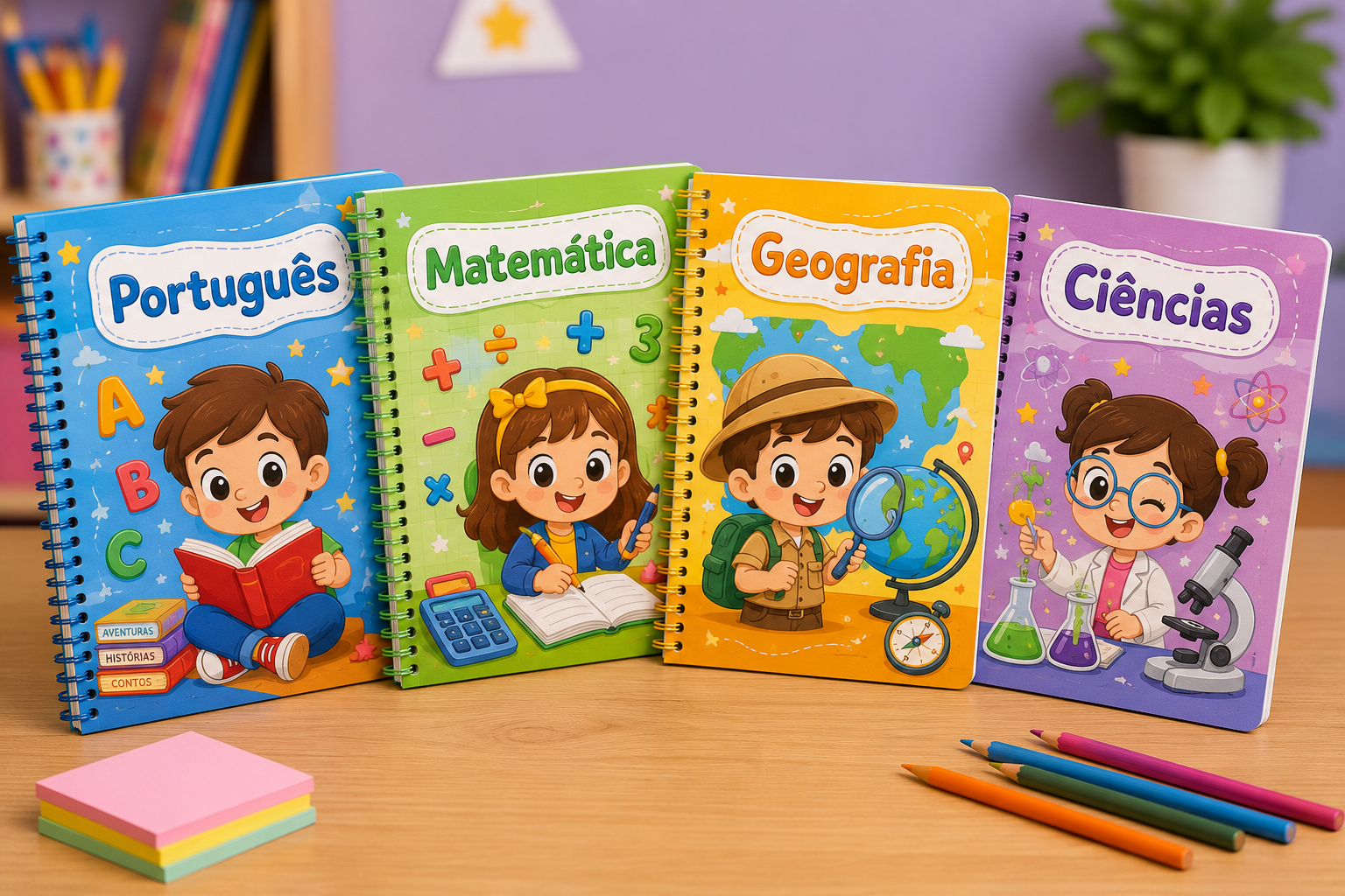 Bônus 2: Capas de Caderno Infantil